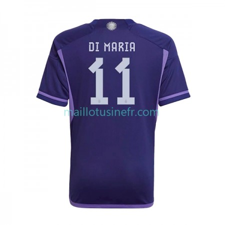 Maillot de Foot Argentine Di Maria 11 Extérieur Coupe du monde 2022